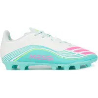 Adidas Fußballschuhe F50 Messi Club Firm Ground / Multi Ground JQ0950 Weiß
