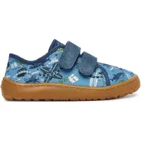 Froddo Hausschuhe Barefoot Canvas G1700440-6 S Blau 27