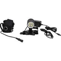 Fischer Fahrrad Stirnlampe "LUMOZ H1600" 4 Stk. tlg.