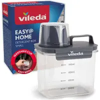 Vileda Waschmittelbox 1,1l - transparent|grau