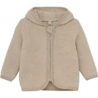 Huttelihut Wollfilz-Jacke Merinowolle, Camel Melange, 74