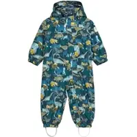 Color Kids Regenanzug mit abnehmbarer Kapuze Tiere, blau | braun, 92