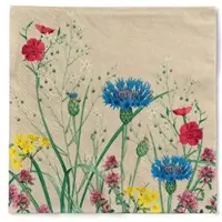 Mank Tissue Serviette Edith, 40 x 40 cm, 3-lagig, 100 Stück -