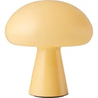 Gubi Obello Portable Tischleuchte - , Obello, dimmbar, Gelb, für Terrasse, Glas, Design
