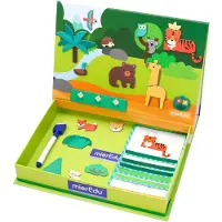 MierEdu Magnetbuch Tierwelt pädagogisches Spielzeug für Kinder