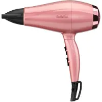 BaByliss Föhn 2000W Schwarz mit Ionischer Funktion und 2 Geschwindigkeitsstufen
