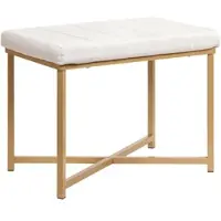 Momax Sitzbank Leo Goldfarben/Beige