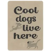 David Fussenegger Hundedecke 'cool dogs...' 70 x 90 cm Natur- Beige