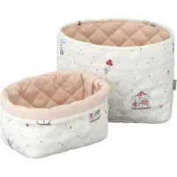Cam Cam Copenhagen Aufbewahrungskörbe - gesteppt - 22x15/24x17 cm - 2er-Pac - - One Size - Aufbewahrung