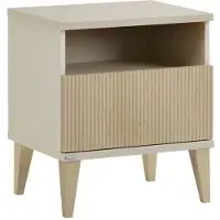 PAIDI Kinderwelten Nachtkommode Jonte , beige , Maße (cm): B: 48,4 H: 55 T: 39.9