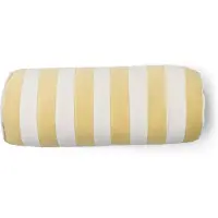 Essenza Bell Yellow straw Nackenrolle 22 x 50 cm