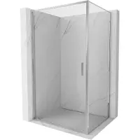 Mexen Exo Duschkabine schwenkbar 70 x 95 cm, transparent, chrom - 817-070-095-01-00