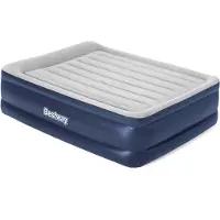 Bestway 67614, Doppelmatratze, Queen Size, Rechteck, Integrierte Luftpumpe