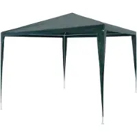 vidaXL Cloris Designermöbel Partyzelt 3x3 m PE Grün 2024 Neu