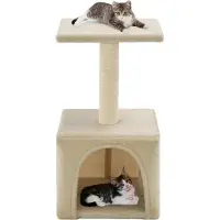 vidaXL "im " Katzen-Kratzbaum Sisal 55 cm Beige - Kratzbäume CC1245