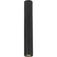 Milagro Deckenstrahler schwarz rund 40 cm 1xGU10 8W Genesis
