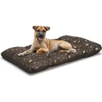 AIO Factory Hundebett PRESTIGE Kissen 120x80 cm wasserdicht gold bones