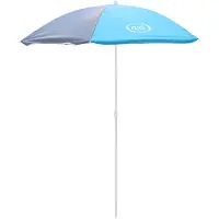 Axi Sonnenschirm Ø125 cm - Grau / Blau | Sonnenschirm für Kinder