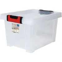 Eda Plastiques EDA Aufbewahrungsbox CLiPSTOCK 5 Liter PP transparent