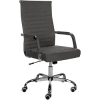 CLP Ergonomischer Bürostuhl Amadora I Höhenverstellbar, 360 Grad Drehstuhl I Kunstleder Oder Stoff Bezug I Langlebig, 120 kg Belastbar