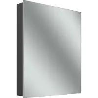 Schneider Style TW LED Lichtspiegelschrank, 1 Doppelspiegeltür, Steckdose rechts, 61,5x71,mx12cm