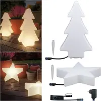 Paulmann Plug & Shine Weihnachts-Bundle Baum & Stern