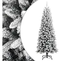 Syfax Künstlicher Weihnachtsbaum Beschneit 180 cm PVC&PE
