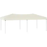Syfax Partyzelt Faltbar Creme 3x6 m