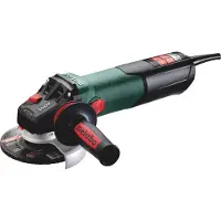 Metabo Winkelschleifer WEV 17-125 Quick Inox mit Drehzahlregelung, Schnellspannnmutter - Karton