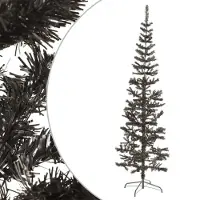 Syfax Schlanker Weihnachtsbaum Schwarz 240 cm