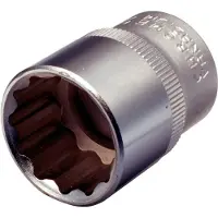 Ks Tools 917.1387, Buchse, 1/2", Metrisch/imperial, 2 Kopf/Köpfe, 33,41 mm, 1-1/4"