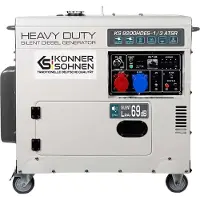 Könner&Sohnen KS 9200HDES-1/3 ATSR Diesel Stromgenerator Stromerzeuger Notstromerzeuger 7.5kW