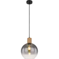 Globo Lighting Hängeleuchte Metall schwarz matt, 1x E27