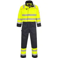 Portwest FR60 Multinorm-Warnschutz-Overall Yellow/Navy Gr. L