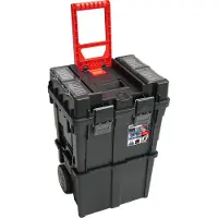 Dedra Werkstatt auf Rädern mit 4 Ergoboxen
