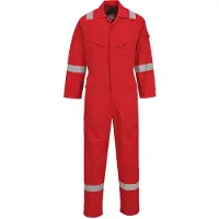 Portwest FR28 Leichter, antistatischer Overall 280 g Red Gr. XXXL