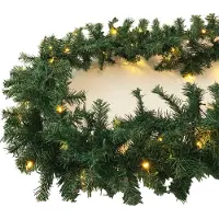 Mojawo XL LED Tannengirlande 540cm mit 70 LED