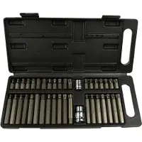 GEKO 41-teiliger Torx-Bit-Satz, CrV-Stahl, Kunststoffbox