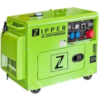 Zipper ZI-STE7500DSH, 5700 W, 230 V, 14,5 l, Diesel, Elektronisch, 50 Hz