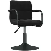 vidaXL "WINTER SALE"Barhocker für Küche - Tresenhocker - Barstuhl - Schwarz Samt - Barstühle klassischem Design NEU1285877