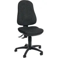 Topstar Bürodrehstuhl m.Permanentkontakt anthrazit 420-550mm o.Lehnen Trgf.110kg