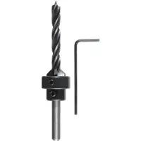 Kwb 513104, Bohrer, 4 mm, Spanholzplatte, Hartholz, Kunststoff, Weichholz, Sichtverpackung, 3, 1