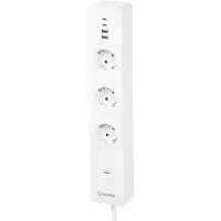 Ledvance SMART+ Multi Power Socket EU, Drinnen, Kunststoff, Weiß, I, 3 AC-Ausgänge, 230 V