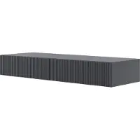 Selsey Veldio - Schminkkonsole mit Schubladen, schwarz, 110 cm
