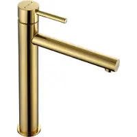 Mexen Elba hoher Waschtischarmatur, gold - 74110-50