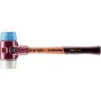 HALDER Schonhammer Durchmesser 60mm 1445g Simplex mit Schlageinsatz Super-Kunststoff / TPE - 3017060
