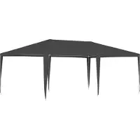 vidaXL "WINTER SALE" Profi-Partyzelt 4×6 m Anthrazit 90 g/m² - Pavillons & Partyzelte NEU6173440