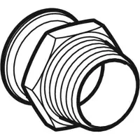 Geberit GE Mapress, Edelstahl, Uebergang, d35mm, R1, 1 Stk.