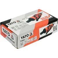 YATO YT-09633, Schleifer für gerade Form, Rot, 25000 RPM, 113 l/min, 6.35 (1/4"), 6,3 bar