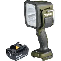 Makita DML 812 F1 Akku Handstrahler 18 V 1250 lm LED Olive Grün Outdoor Adventure Sonderedition + 1x Akku 3,0 Ah - ohne Ladegerät